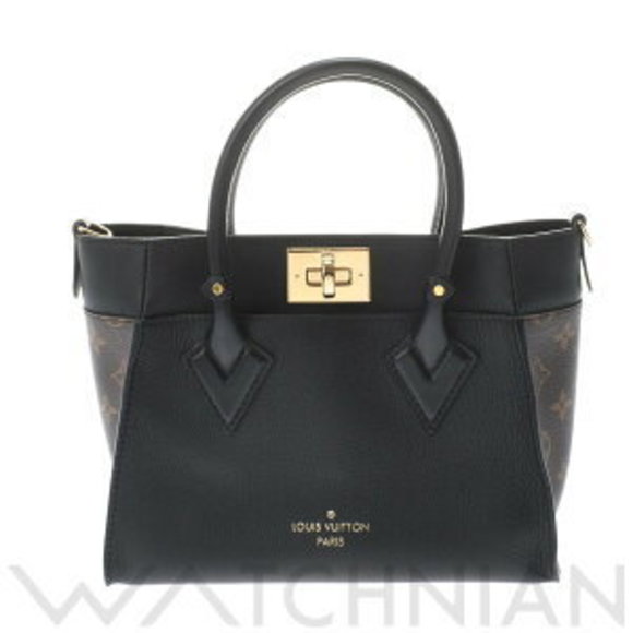 Louis Vuitton My Noir Black Calfskin Monogram Canvas Handbag - Picture 1 of 9